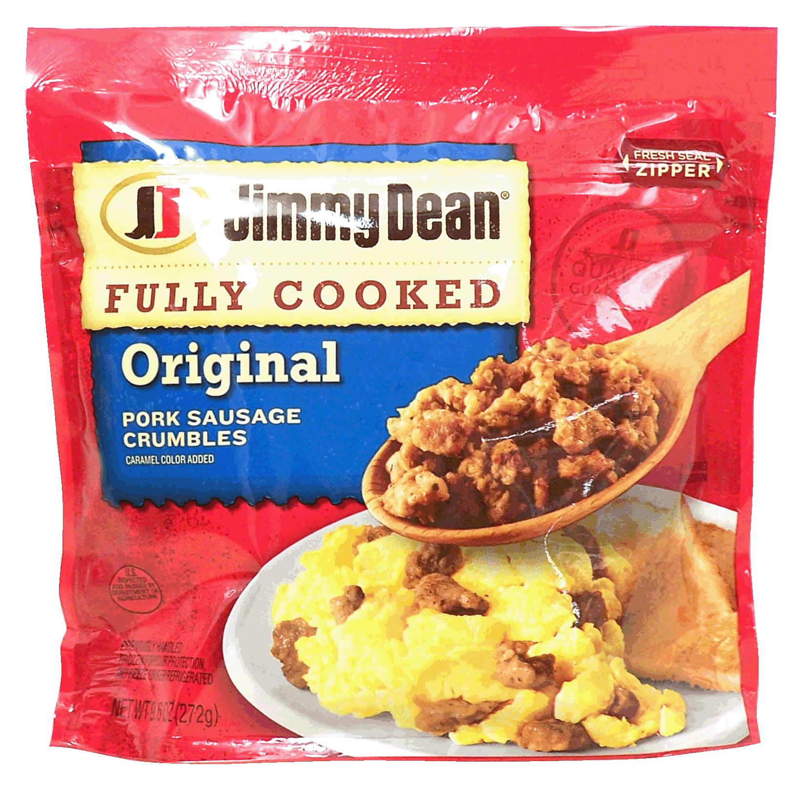 Jimmy Dean  fully cooked original pork sausage crumbles Full-Size Picture